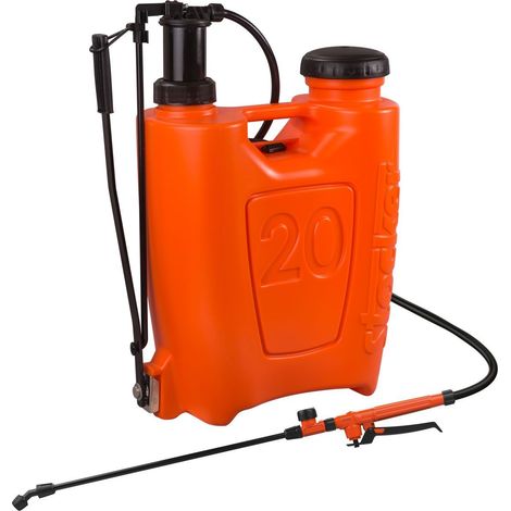 Outil de jardinage stocker backpack sprayer capacité 20 litres pression 5 bar