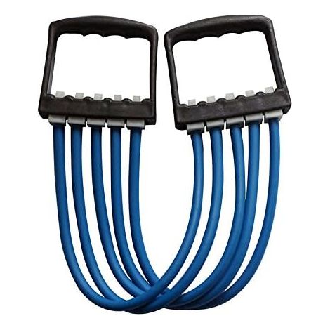 Extenseur De Poitrine - 5 Niveaux De Résistance - Pour Entraînement Polyvalent À Domicile - 1 Pièce (1/5)