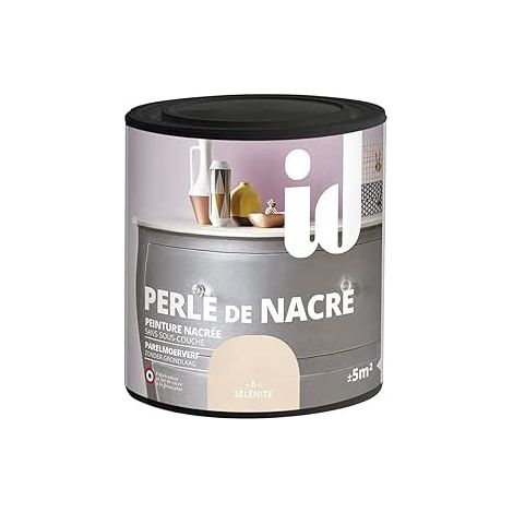 ID VERNICE DI FINITURA PERLE DE NACRECOLORE SELENITE - 0.5 LT