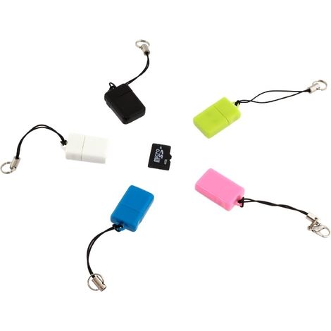 Lettore di schede Micro SD DD30 sdhc bianco micro lettore