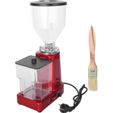 Moulin à café électrique 9 niveaux, broyeur à grains pour espresso, machine à moudre avec prise UE 220V (1/5)