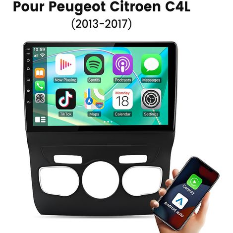 10 pouces Carplay Autoradio pour Peugeot Citroen C4L
(2013-2017) Linux JUNSUN (1/5)