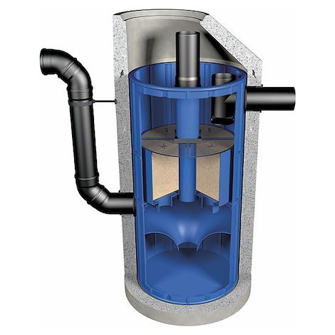 EcoClean 1000 inkl. Schacht und Konus