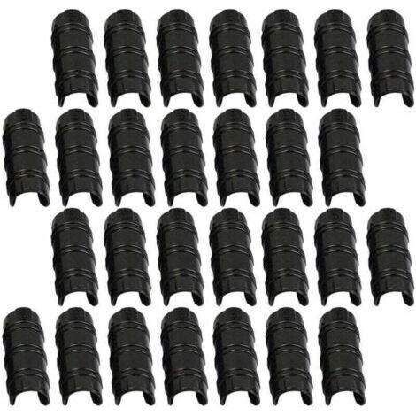 Lot de 30 serre clips 32mm – Fixation rapide pour bâches et films – Résistants à la déchirure – Matériau durable - 30pcs (1/5)