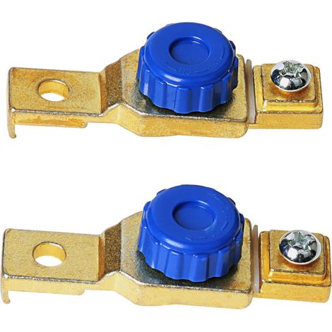 BRAVIX Coupe Circuit Batterie de Moto, Interrupteurs de Batterie Déconnexion pour Moto, Isolateur de Batterie 12V 80A pour Moto Voiture Camion par (2 Pièces)