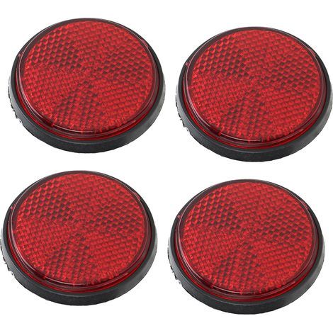 Runde Signalgläser mit 5 cm (2 Zoll) Durchmesser für Fahrräder, Lastwagen, Anhänger, Boote, Pferdewagen und Roller (Ersatzteile). (1/5)