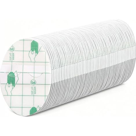 100 selbstklebende, wasserdichte, transparente Ohrschützer zum Schwimmen, Baden und Surfen, für Kinder und Erwachsene. (1/5)
