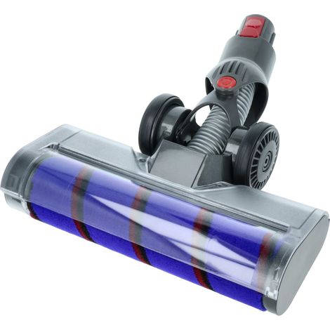 vhbw bocchetta spazzola soft per pavimenti sostituisce Dyson 966489-08, 966489-11 per aspirapolvere, con rullo morbido, 25 cm