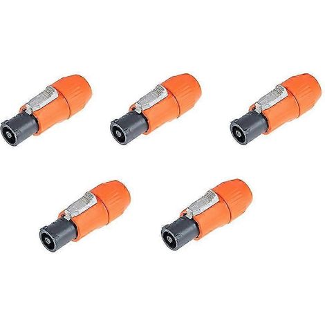 Prise d'alimentation aviation 20 A à 3 conducteurs, étanche et ignifugée, pour éclairage LED, projecteur de scène, modèle simple BWHBYV (1/4)
