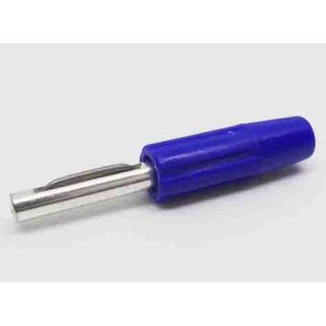Fiche banane RS PRO Bleu Mâle 10A 50V