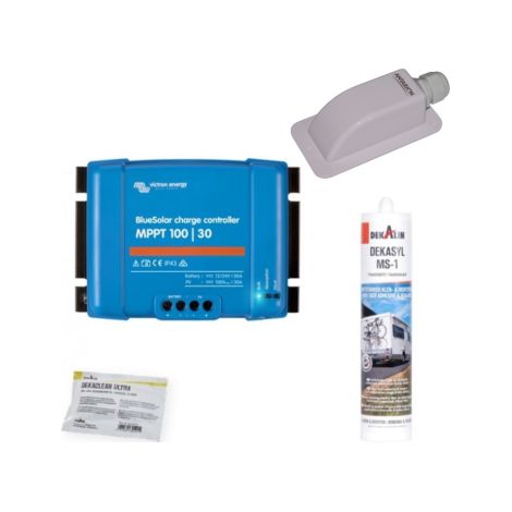 Pack Kit de pose solaire avec Régulateur de Charge VICTRON MPPT 440W 30A (1/4)