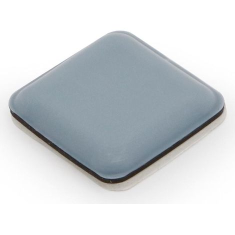 flon deslizante cuadrado flon. ptfe. base adhesiva. blister. unidades medidas 24x24