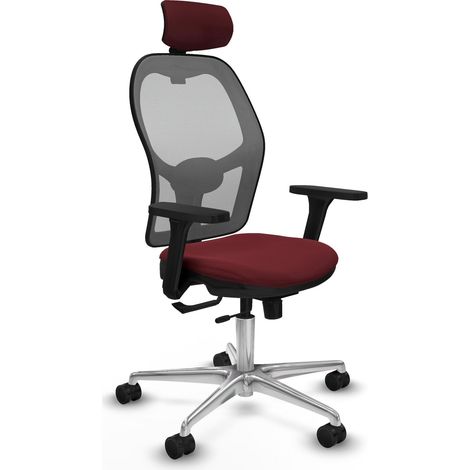 Sedia da ufficio piqueras y crespo Jorquera velluto braccioli 3D (1/2)