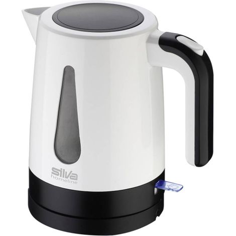 Silva Homeline KL1025 Bollitore Bianco, Nero Capacità effettiva: 1.2 l