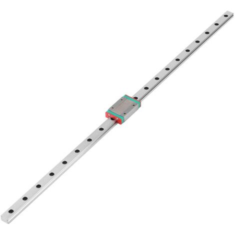 Bloc de guidage miniature précis pour rail coulissant linéaire 500 mm (1/5)