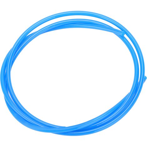 Tuyau pneumatique flexible en TPU pour compresseur d'air, destiné aux produits chimiques, carburants et huiles (TPU1612, diamètre extérieur 16 x diamètre intérieur 12, bleu, 1 mètre).
