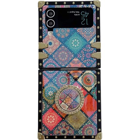 Étui élégant à motifs ethniques pour Samsung Z Flip 4/3 (1/5)