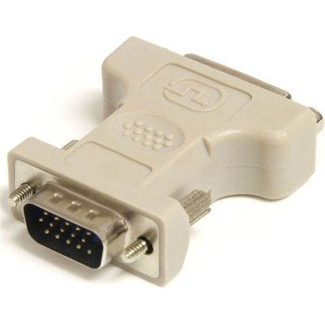 StarTech.com Adaptador Conversor DVI-I a VGA - DVI-I Hembra - HD15 Macho - Blanco (1/3)