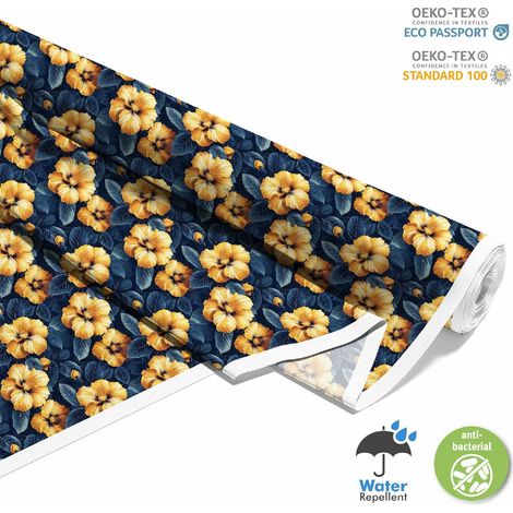 TESSUTI DECORATIVI PER ESTERNI OXFORD - Motivo Fiori I DX5138 (1/5)