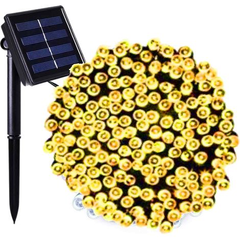 1 Guirlande lumineuse, 8 modes, autonomie 12h, solaire, portable, extérieur, Noël (1/5)