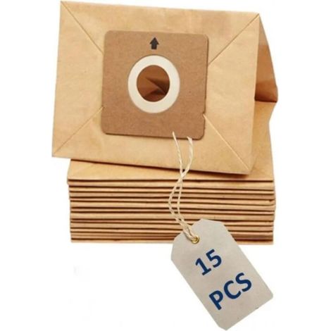 15 x Sacs pour Rowenta ZR003901 Moulinex City Space, Compacteo Ergo, Mini Space, Accessimo (1/5)