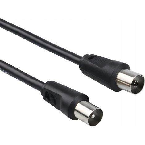 Cavo antenna IEC da 5 m, nero (1/3)