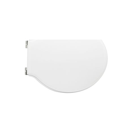 SEDILE WC PER GLOBO VASO BOWL 50 FORMA 2 Bianco - Cerniere C espansione DH (1/4)