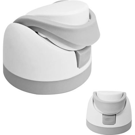 Ersatz-Trinkflaschenverschluss – Auslaufsicher, 1-Knopf-Verschluss – Kompatibel mit Owala 710/950 ml – Weiß (1/5)