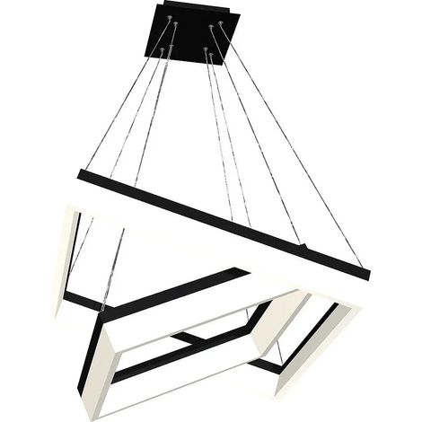 [GEBRAUCHT] B-Ware Milagro Pendelleuchte Hängelampe Led Metall Acryl Weiß Schwarz Modern Stil
