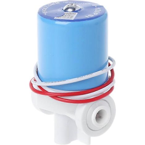 Électrovanne d'entrée à connexion rapide 1/4 pouce pour purificateurs d'eau domestiques, 24 V (1/5)