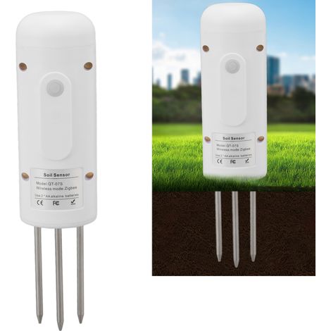 Nouveau Thermohygromètre Sans Fil pour Sol Zigbee Intelligent Jardinage Potager Capteur de Surveillance du Sol - KZQ (1/5)