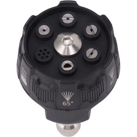 Embouts de Pulvérisation 6 en 1 pour Nettoyeur Haute Pression, Buse en Acier Inoxydable 3000 PSI avec Connexion de 1/4 (1/5)