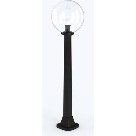 Bornes d'extérieur FUMAGALLI "GIAFFA G250" - CCT - E27 - 8,5W - Noir (1/5)