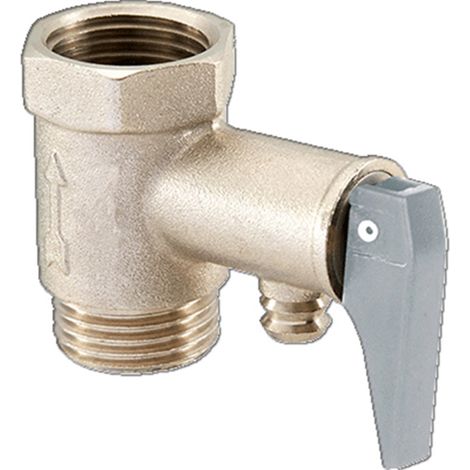 Vanne de Sécurité Éco pour Chauffe-eau Électrique 10 Bar 1/2