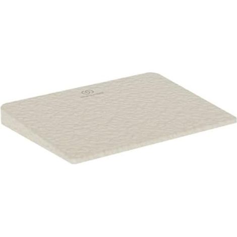 cache-bonde en finition pour receveur de douche, bouchon de vidange de douche d'origine, sable