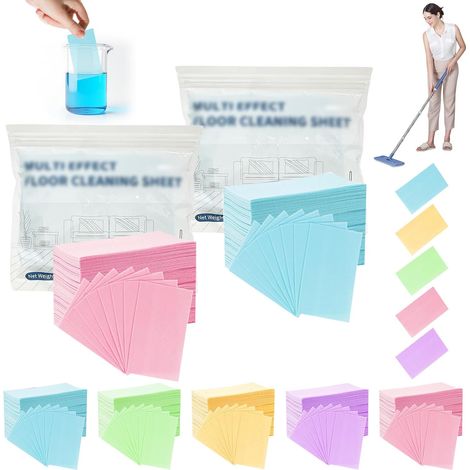 300 Pièces Multi-Effect Floor Clean Tablets,Multi-Surface Cleaner (1/5)