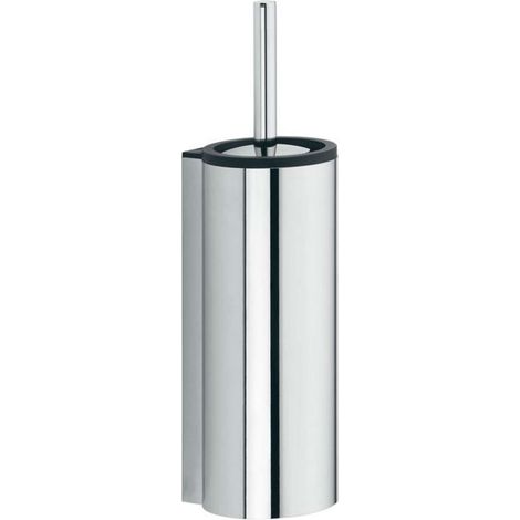 KEUCO PLAN Toilettenbürstengarnitur, Metallgehäuse, mit Deckel, (1/2)