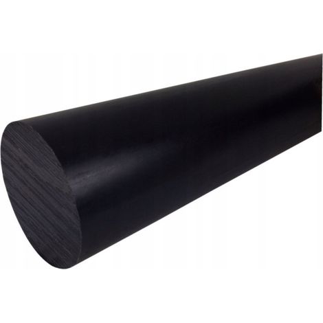 Rouleau à rouleaux en polyamide 130 x 1000 mm PA6 + MoS2 noir (1/5)