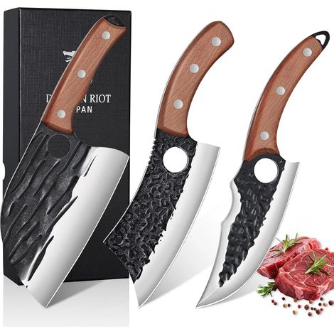 Butcher Knife Set 3 Pieces (1/5)
