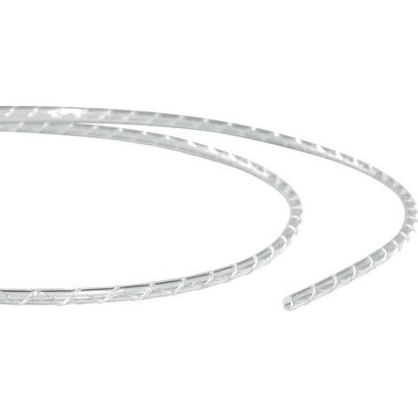 HellermannTyton 161-42000 SBPA1.5-PA6-NA Gaine spirale naturel 30 m R028861 (1/2)