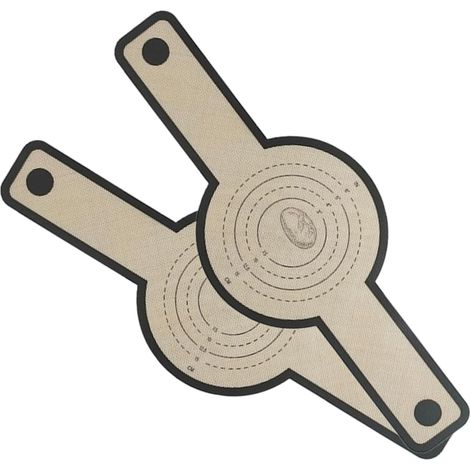 PRETYZOOM Tapis De Cuisson En Silicone, 2 Pièces, Écharpe À, Pour Friteuse À, Tapis De Cuisson Pour Four Hollandais'-'-