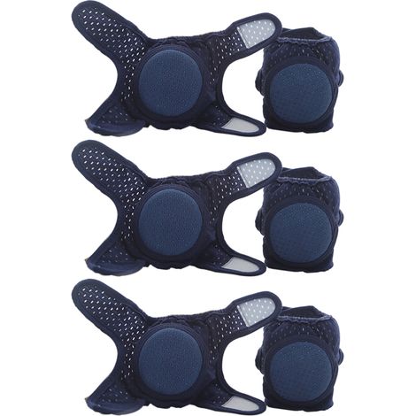 Genouilleres Bebe - Antiderapantes Respirantes Ajustables Pour Ramper - Pour Genoux Et Coudes - 3 Paires (1/5)
