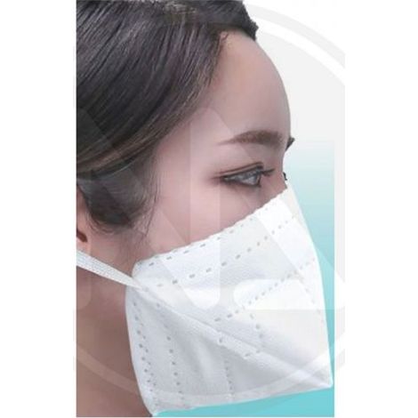 Mascherina mascherine 3 strati idrorepellente, filtrante, riutilizzabile, igienizzabile, traspirante ipoallergenica, lavabile a 60°, (2 pezzi)