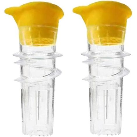 Presse-citron manuel compact en plastique, presse-agrumes à vis, mini presse-citron pratique. (1/5)