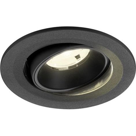 Spot encastré NUMINOS® MOVE S intérieur 4000 K 20° IP20 rond noir - SLV - 1009523