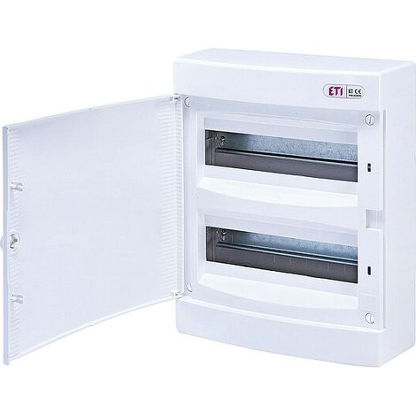 ETI Aufputz-Kleinverteiler, ECT24PO - 2-reihig