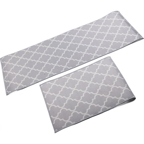 tapis de cuisine anti-poussière, tapis de sol décoratif pour la maison, le bureau ou l'hôtel. (1/4)