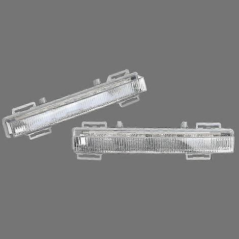 Für W166 ML350 ML400 X204 GLK350 2012-2015 Auto Front LED Tagfahrlicht DRL Nebelscheinwerfer Edition 0718