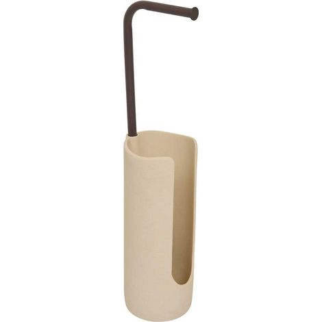 Dérouleur de Papier WC Avec Réserve "Olea" 59cm Beige