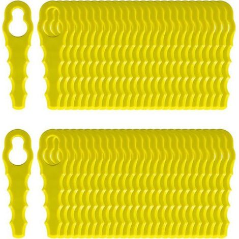 Lot de 50 Lames de Rechange compatibles pour Ryobi RAC155 RAC157 RAC158 (1/5)